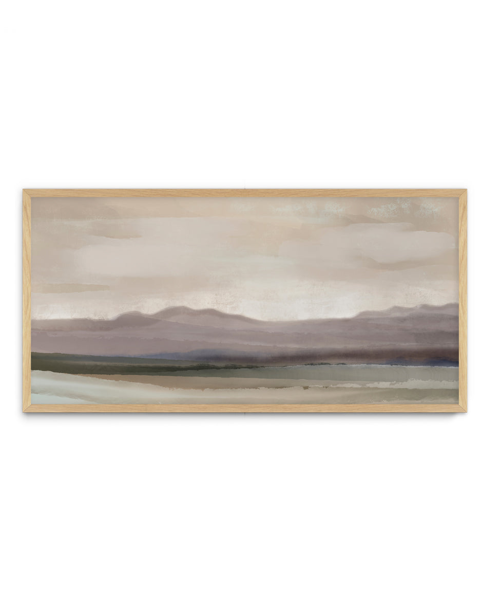 Soft Horizon by Mindy Zielfelder | Panoramic Art Print