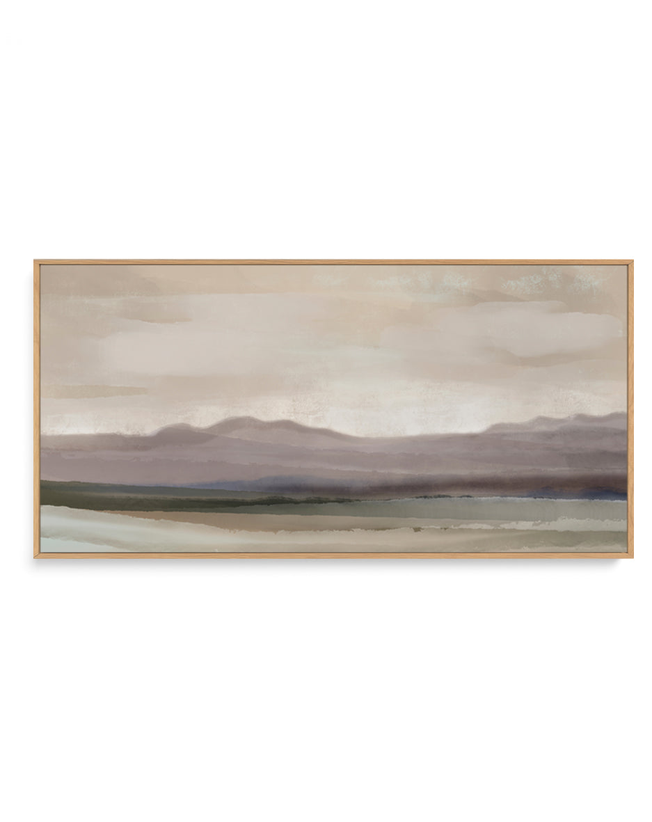 Soft Horizon by Mindy Zielfelder | Panoramic Canvas Art Print