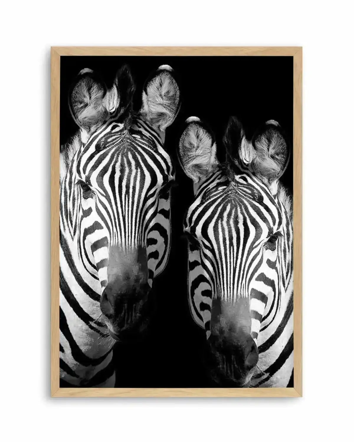 Zebra De Nuit | PT Art Print from Olive et Oriel where you can shop wallpaper and artworks online