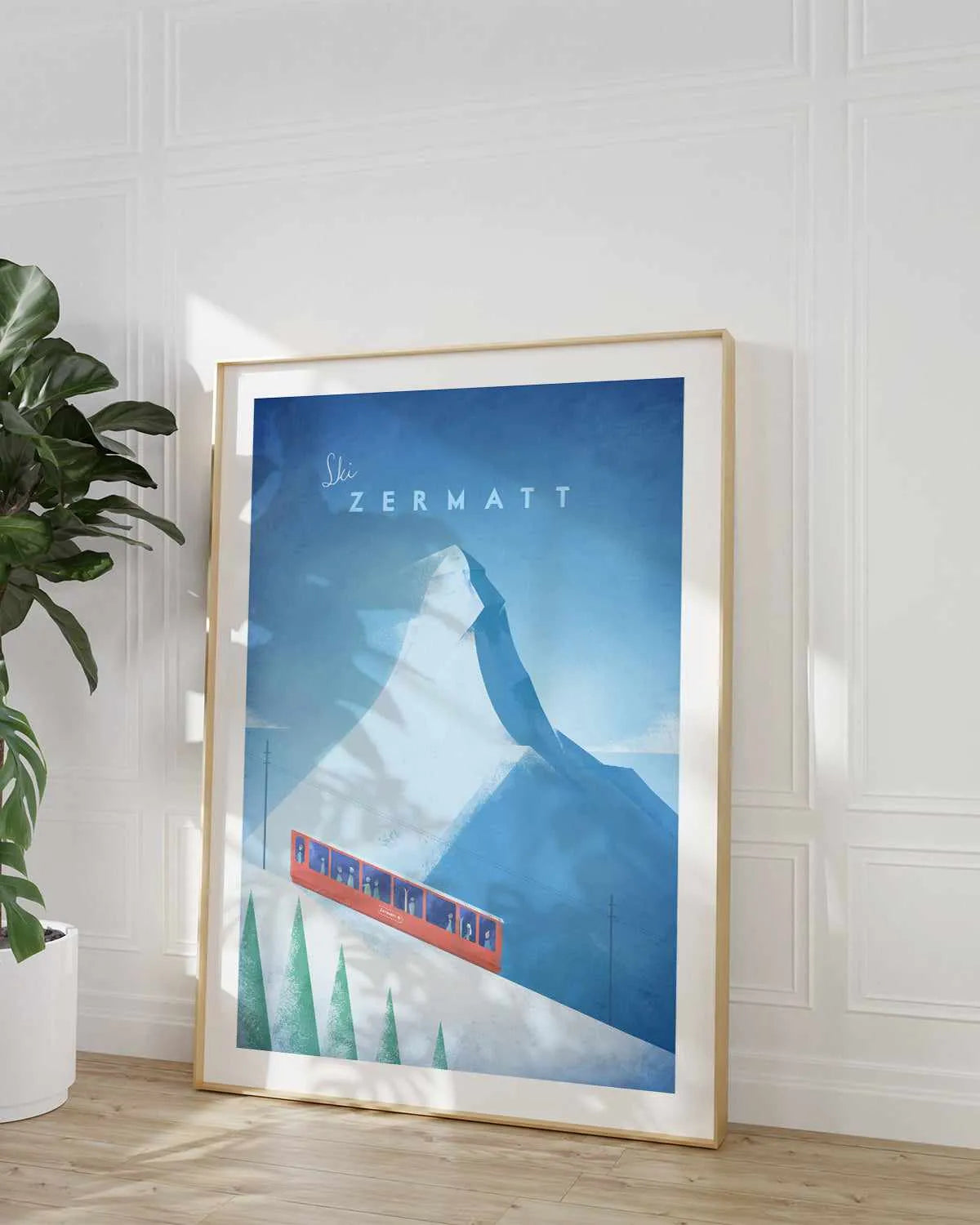 Zermatt by Henry Rivers Art Print from Olive et Oriel where you can shop wallpaper and artworks online