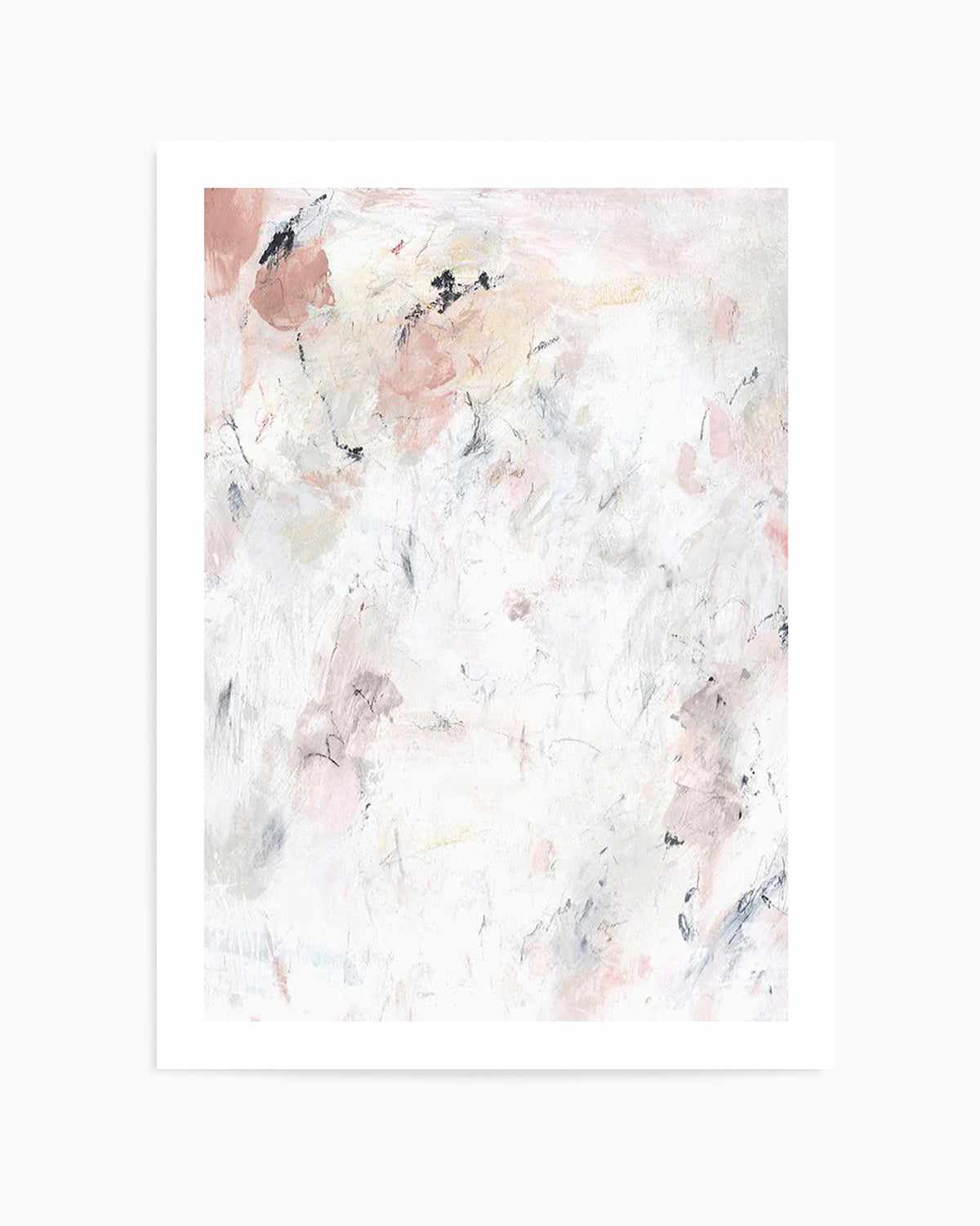 Abstract Blush I Art Print