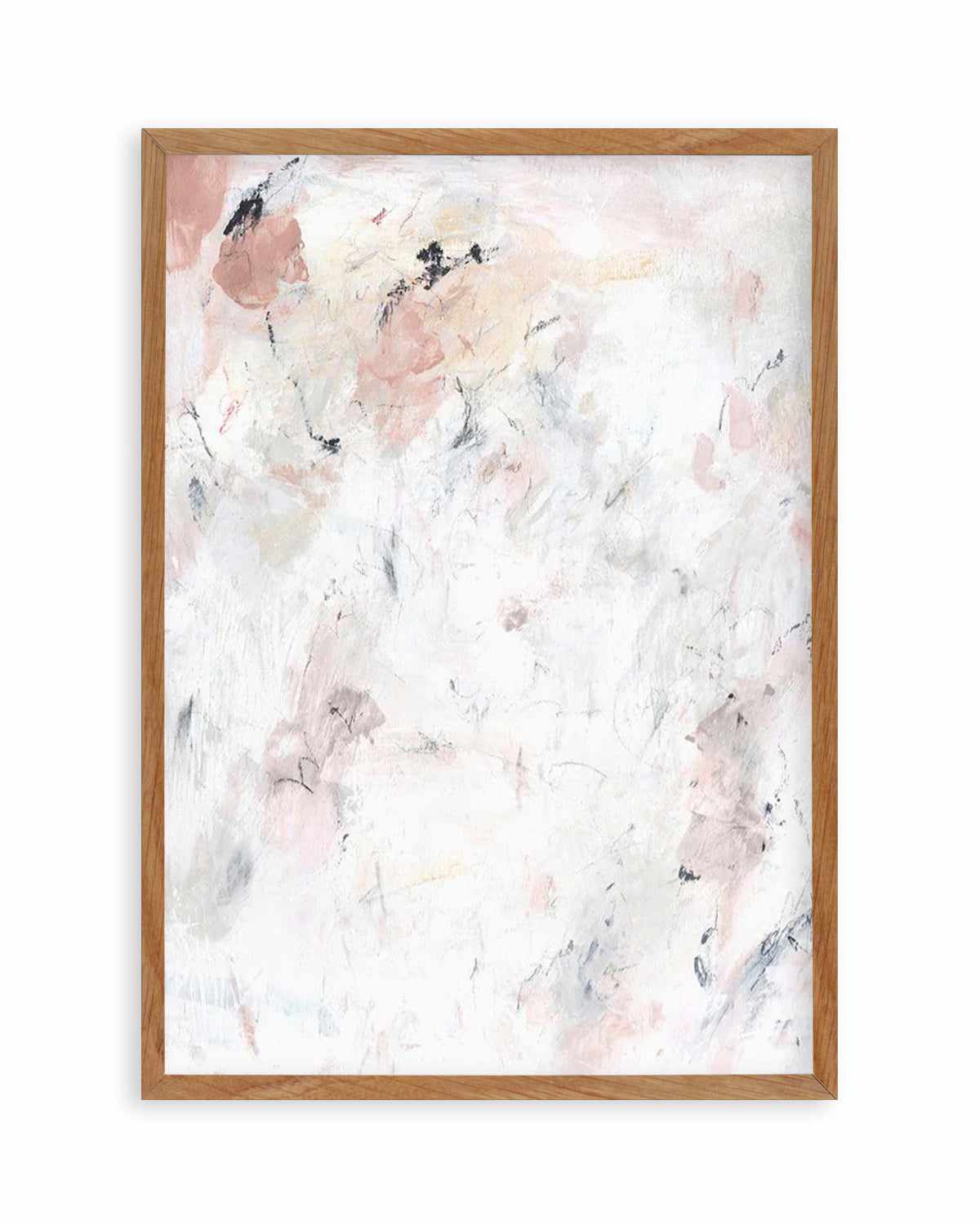 Abstract Blush I Art Print