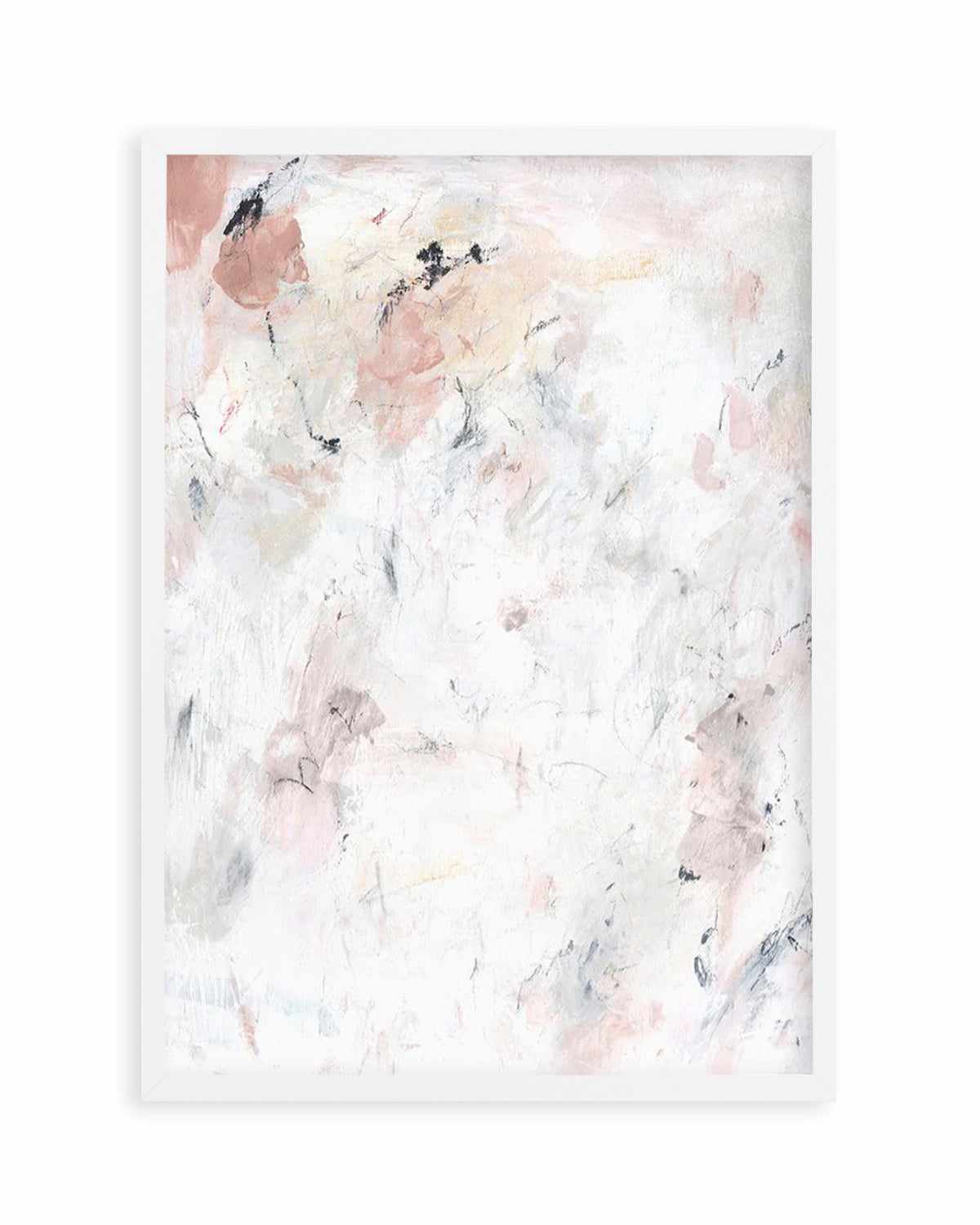 Abstract Blush I Art Print