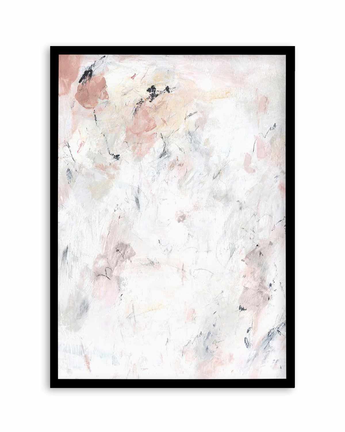 Abstract Blush I Art Print