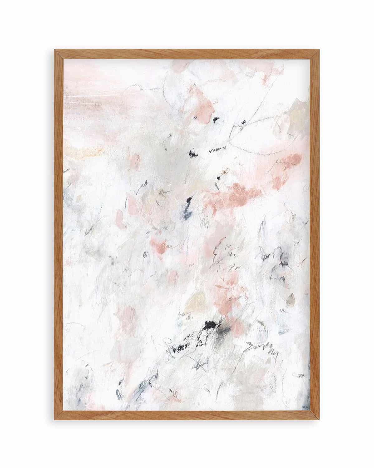 Abstract Blush II Art Print