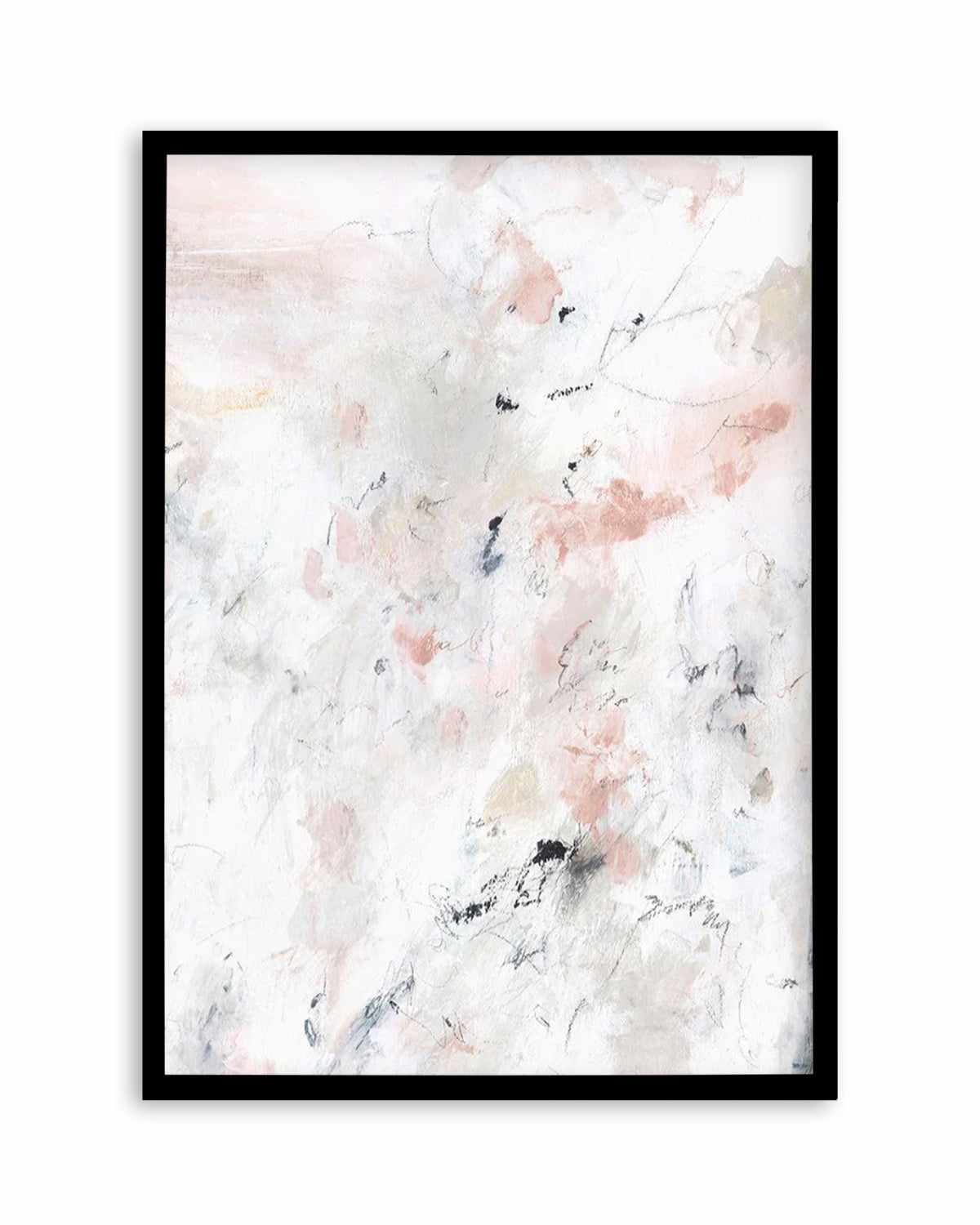 Abstract Blush II Art Print