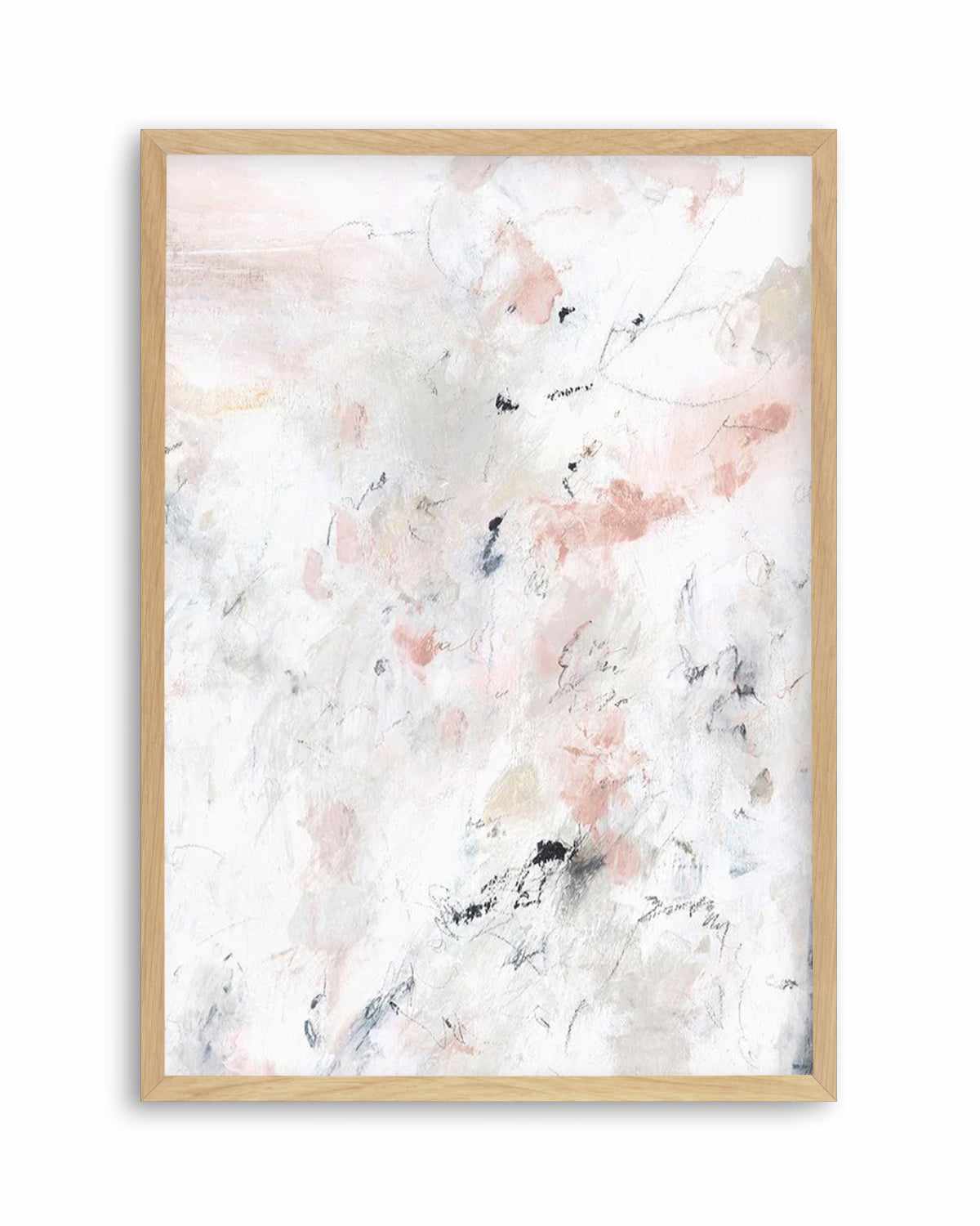 Abstract Blush II Art Print