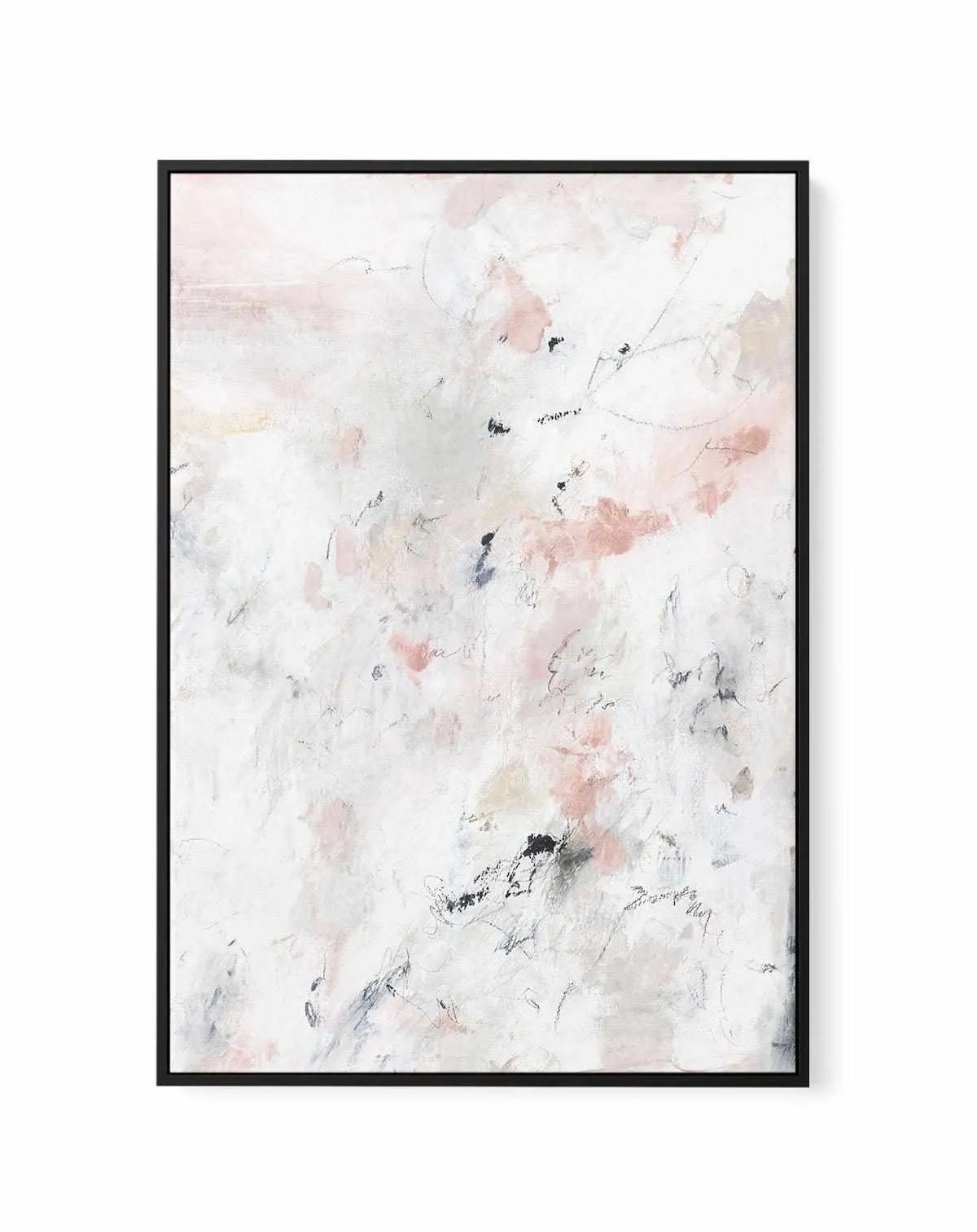 Abstract Blush II | Framed Canvas Art Print from Olive et Oriel where you can shop wallpaper and artworks online