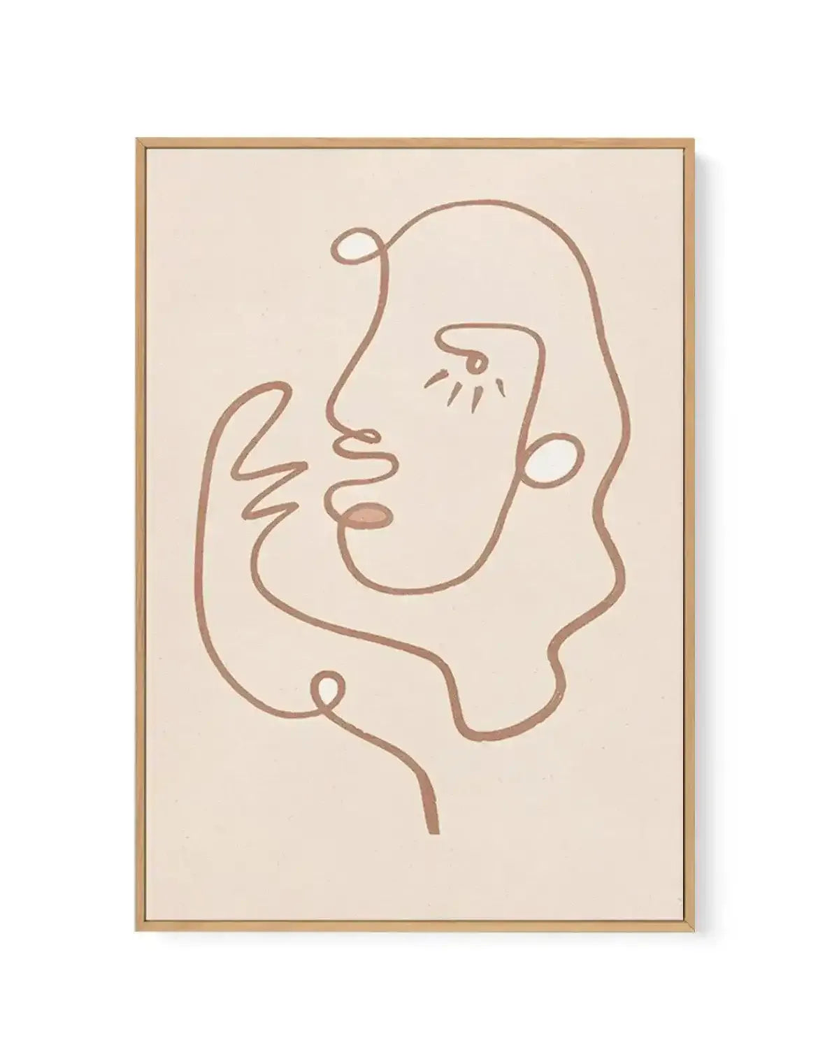 Abstract Figure II | Framed Canvas-CANVAS-You can shop wall art online with Olive et Oriel for everything from abstract art to fun kids wall art. Our beautiful modern art prints and canvas art are available from large canvas prints to wall art paintings and our proudly Australian artwork collection offers only the highest quality framed large wall art and canvas art Australia - You can buy fashion photography prints or Hampton print posters and paintings on canvas from Olive et Oriel and have th