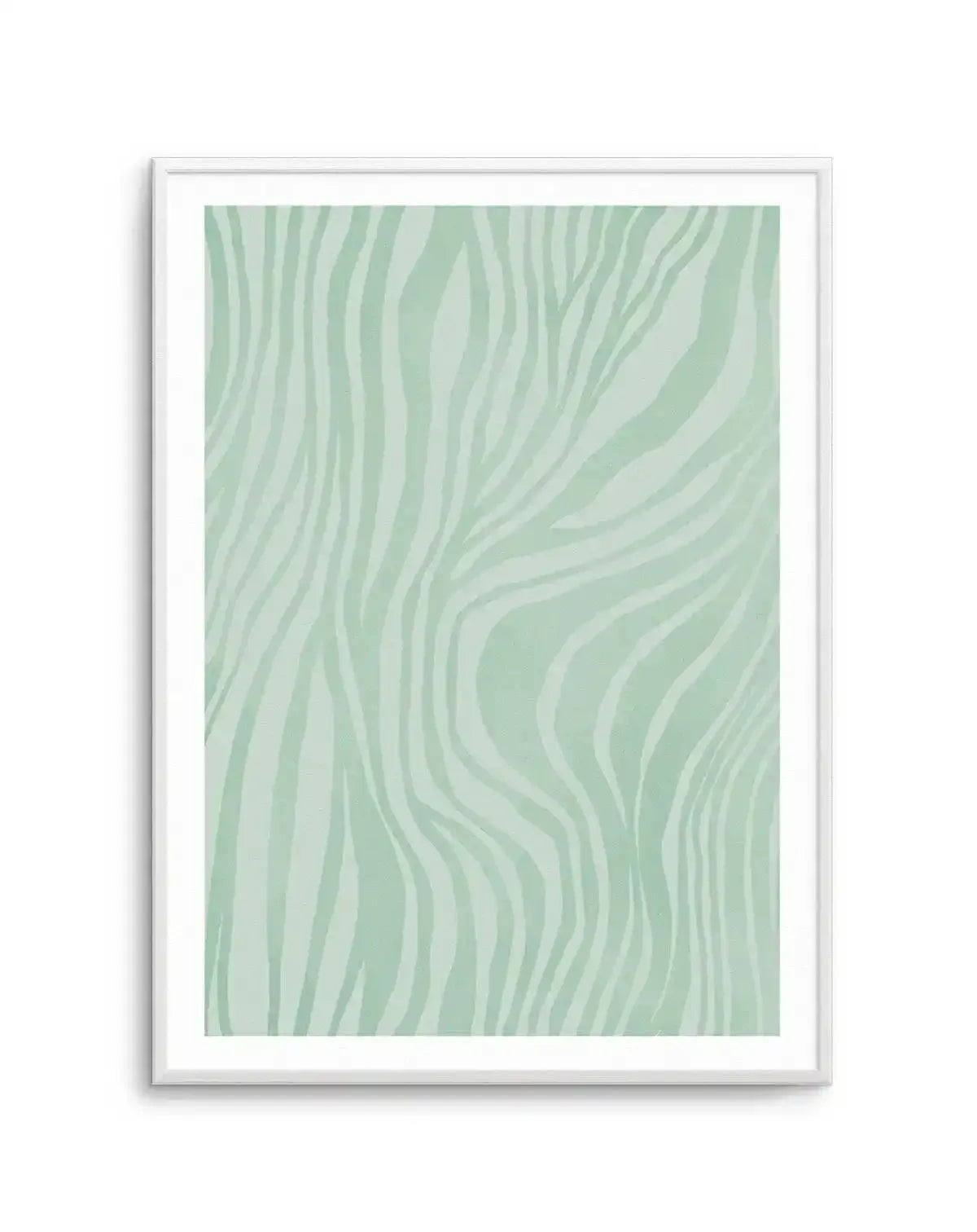 Abstract Green Lines Art Print-PRINT-Olive et Oriel-Olive et Oriel-A4 | 8.3" x 11.7" | 21 x 29.7cm-Unframed Art Print-With White Border-Buy-Australian-Art-Prints-Online-with-Olive-et-Oriel-Your-Artwork-Specialists-Austrailia-Decorate-With-Coastal-Photo-Wall-Art-Prints-From-Our-Beach-House-Artwork-Collection-Fine-Poster-and-Framed-Artwork