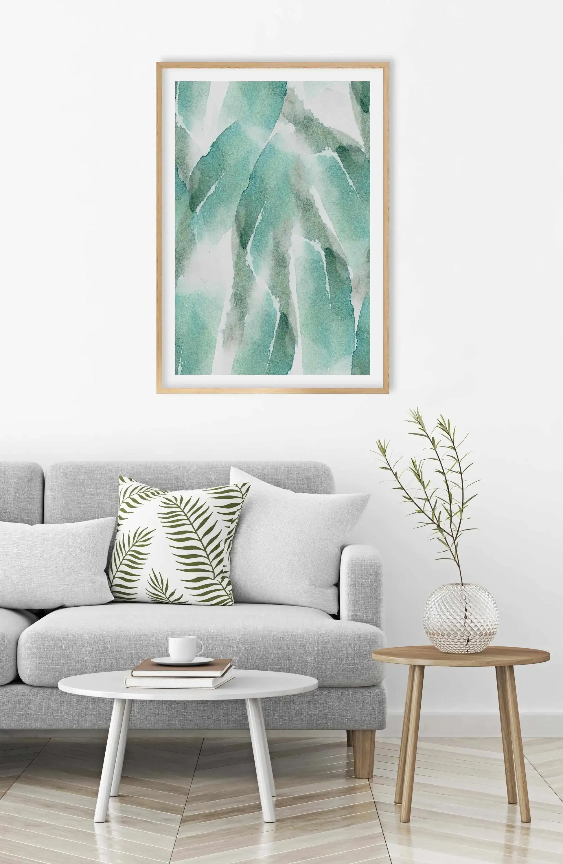 Abstract Green Watercolour IV Art Print-PRINT-Olive et Oriel-Olive et Oriel-Buy-Australian-Art-Prints-Online-with-Olive-et-Oriel-Your-Artwork-Specialists-Austrailia-Decorate-With-Coastal-Photo-Wall-Art-Prints-From-Our-Beach-House-Artwork-Collection-Fine-Poster-and-Framed-Artwork