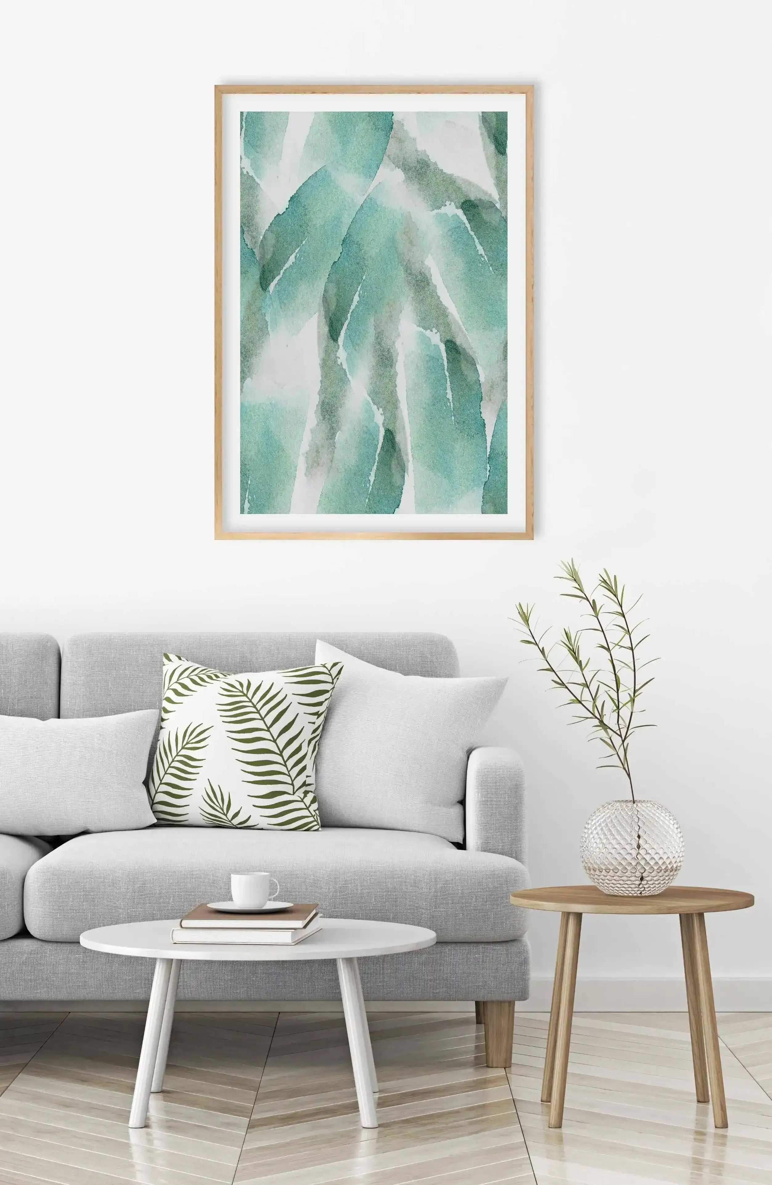 Abstract Green Watercolour IV Art Print-PRINT-Olive et Oriel-Olive et Oriel-Buy-Australian-Art-Prints-Online-with-Olive-et-Oriel-Your-Artwork-Specialists-Austrailia-Decorate-With-Coastal-Photo-Wall-Art-Prints-From-Our-Beach-House-Artwork-Collection-Fine-Poster-and-Framed-Artwork