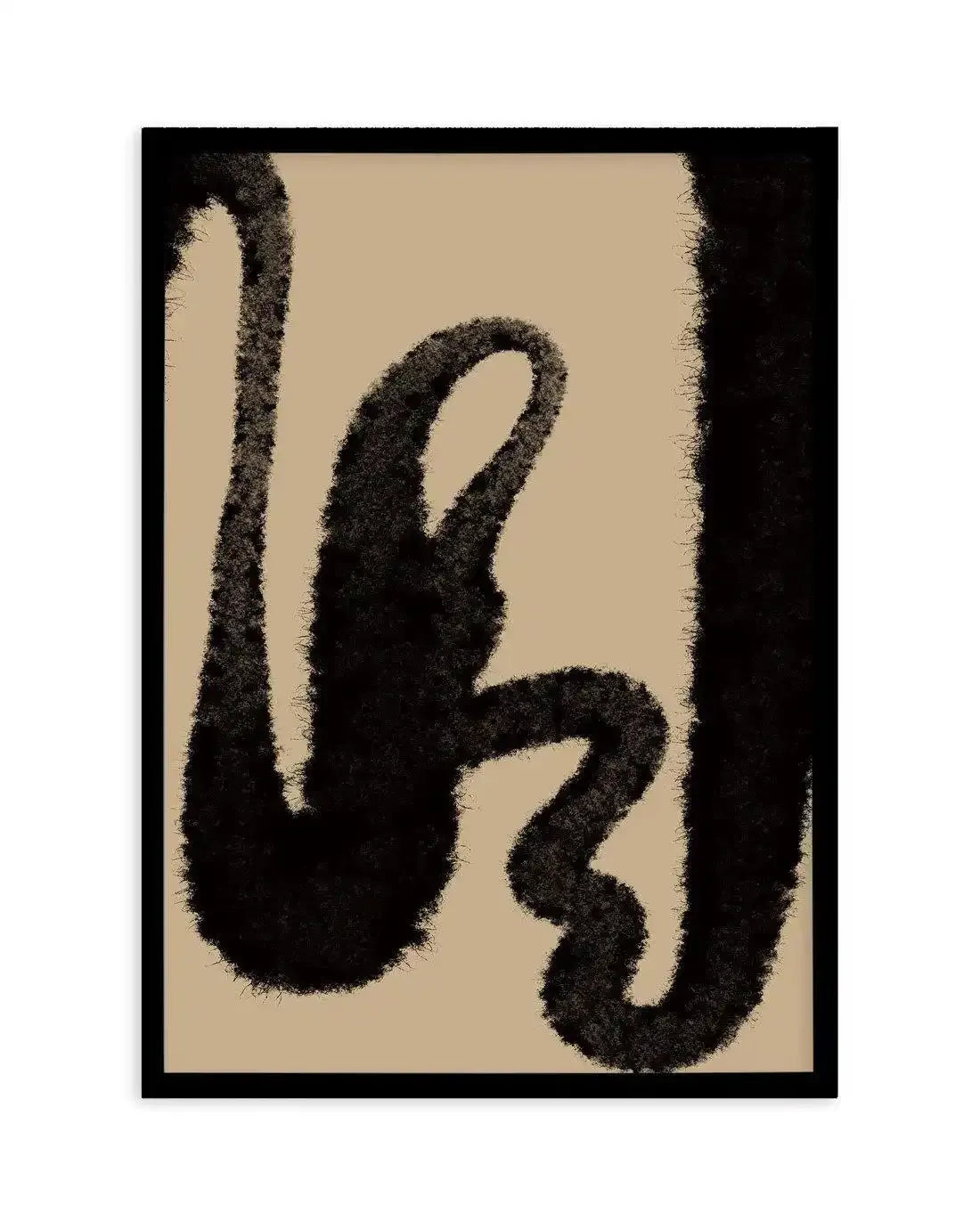 Abstract Khaki I Art Print-PRINT-Olive et Oriel-Olive et Oriel-A5 | 5.8" x 8.3" | 14.8 x 21cm-Black-With White Border-Buy-Australian-Art-Prints-Online-with-Olive-et-Oriel-Your-Artwork-Specialists-Austrailia-Decorate-With-Coastal-Photo-Wall-Art-Prints-From-Our-Beach-House-Artwork-Collection-Fine-Poster-and-Framed-Artwork
