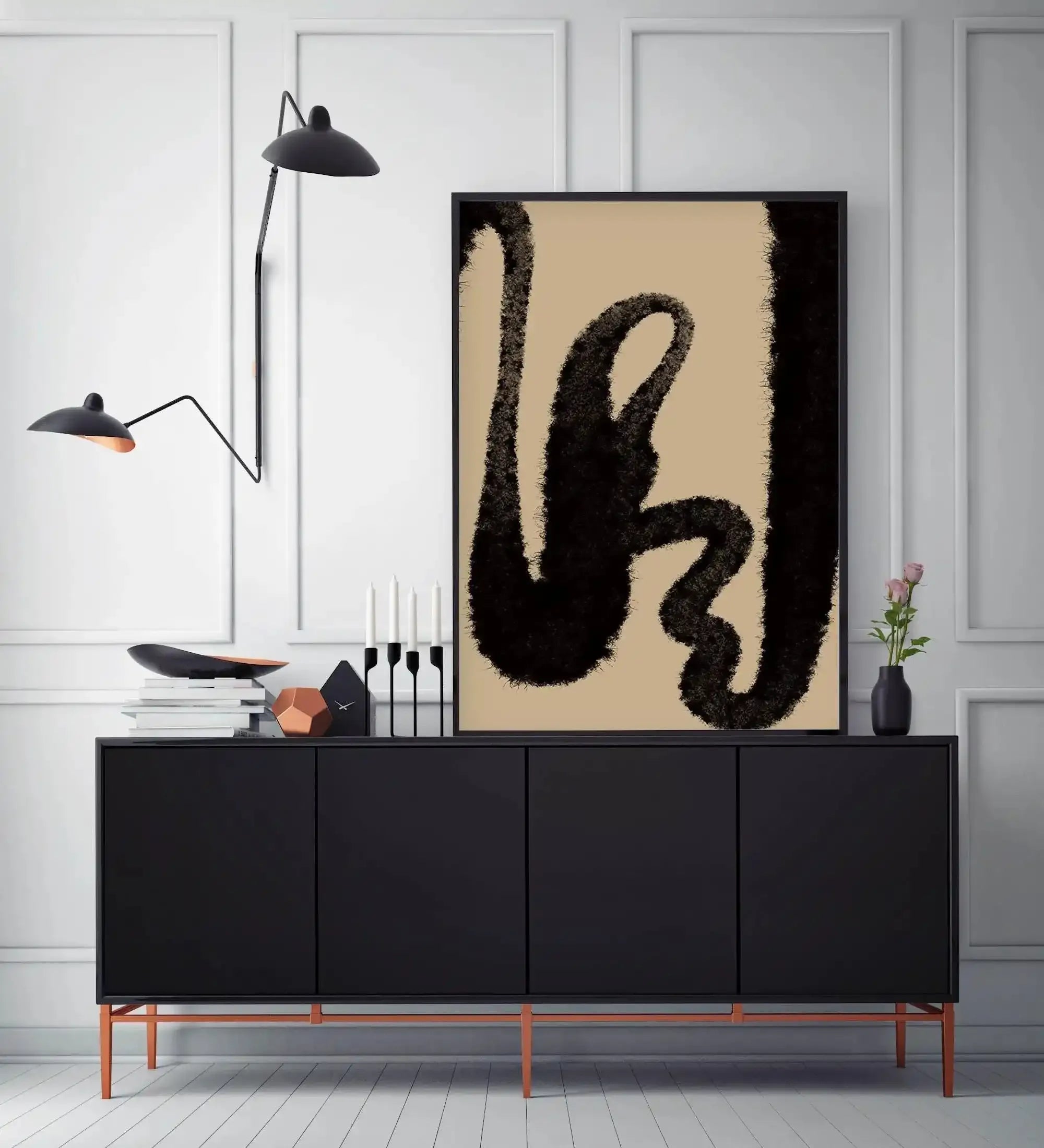 Abstract Khaki I Art Print-PRINT-Olive et Oriel-Olive et Oriel-Buy-Australian-Art-Prints-Online-with-Olive-et-Oriel-Your-Artwork-Specialists-Austrailia-Decorate-With-Coastal-Photo-Wall-Art-Prints-From-Our-Beach-House-Artwork-Collection-Fine-Poster-and-Framed-Artwork