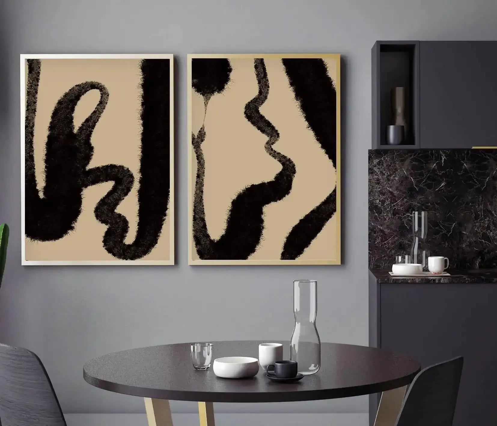 Abstract Khaki II Art Print-PRINT-Olive et Oriel-Olive et Oriel-Buy-Australian-Art-Prints-Online-with-Olive-et-Oriel-Your-Artwork-Specialists-Austrailia-Decorate-With-Coastal-Photo-Wall-Art-Prints-From-Our-Beach-House-Artwork-Collection-Fine-Poster-and-Framed-Artwork