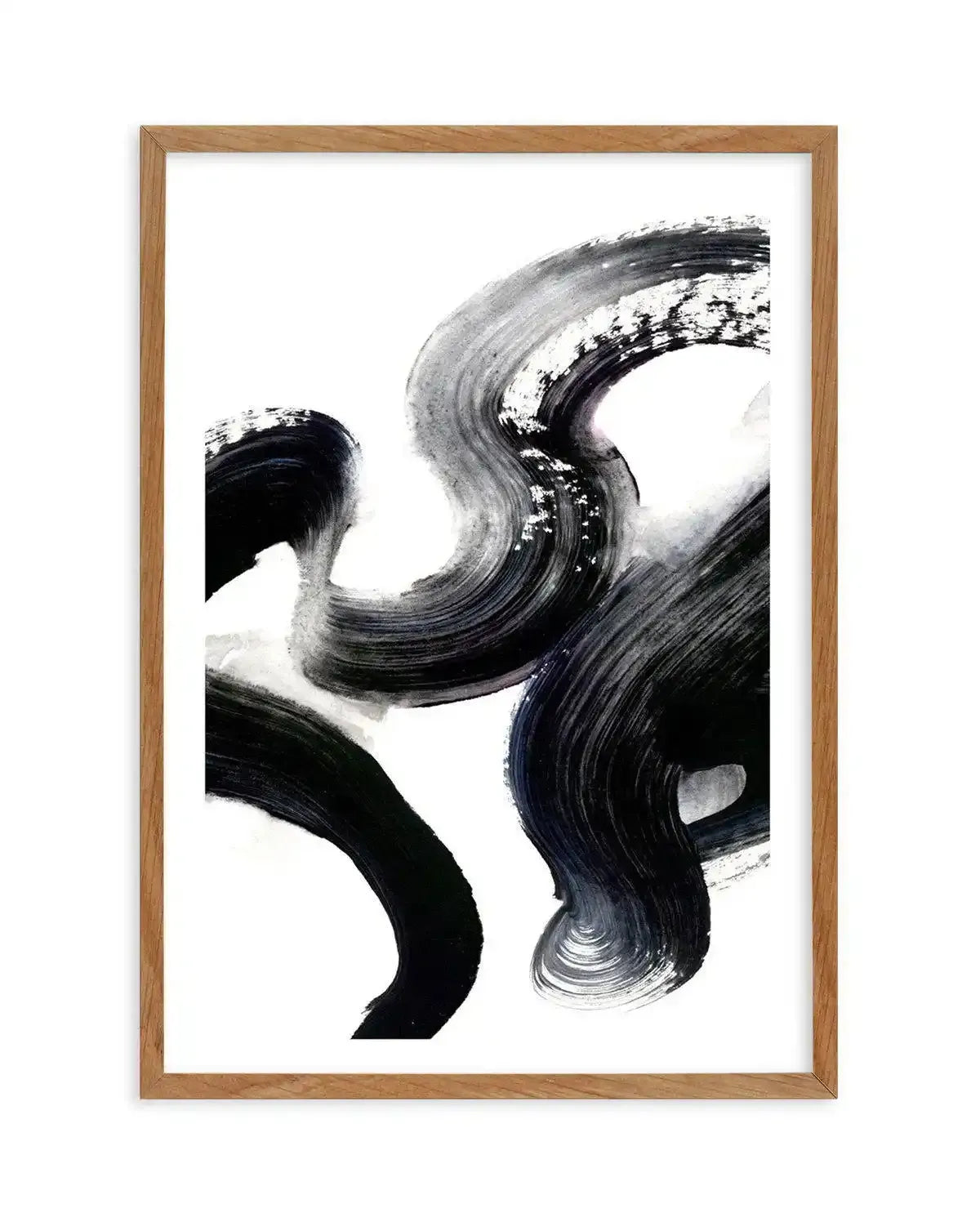 Abstract Lines I Art Print-PRINT-Olive et Oriel-Olive et Oriel-50x70 cm | 19.6" x 27.5"-Walnut-With White Border-Buy-Australian-Art-Prints-Online-with-Olive-et-Oriel-Your-Artwork-Specialists-Austrailia-Decorate-With-Coastal-Photo-Wall-Art-Prints-From-Our-Beach-House-Artwork-Collection-Fine-Poster-and-Framed-Artwork