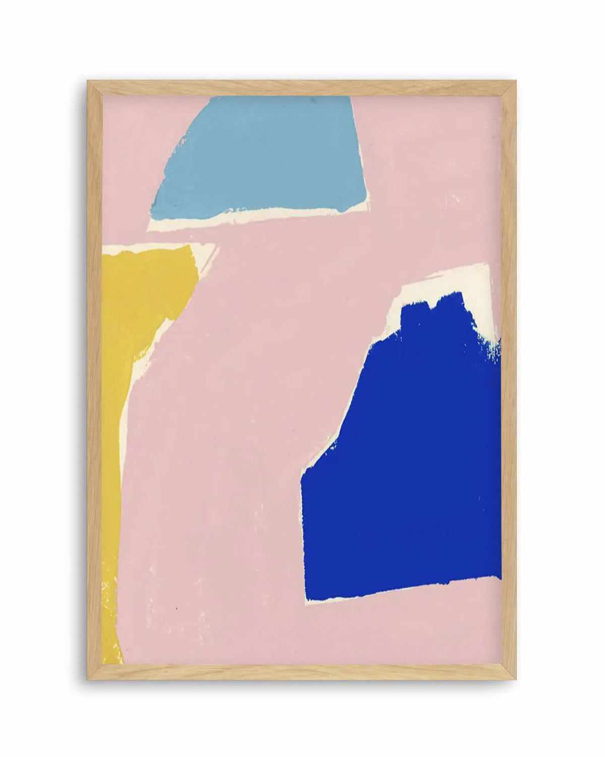 Abstract Opposites Attract Art Print from Olive et Oriel where you can shop wallpaper and artworks online