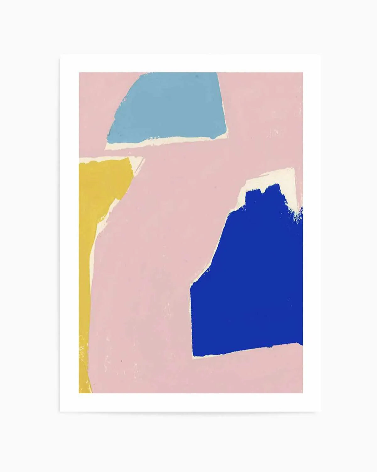 Abstract Opposites Attract Art Print from Olive et Oriel where you can shop wallpaper and artworks online