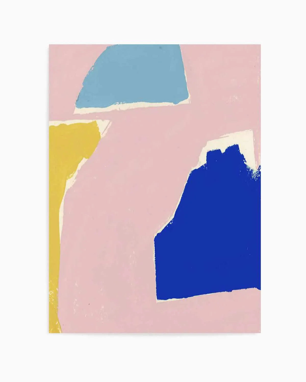 Abstract Opposites Attract Art Print from Olive et Oriel where you can shop wallpaper and artworks online