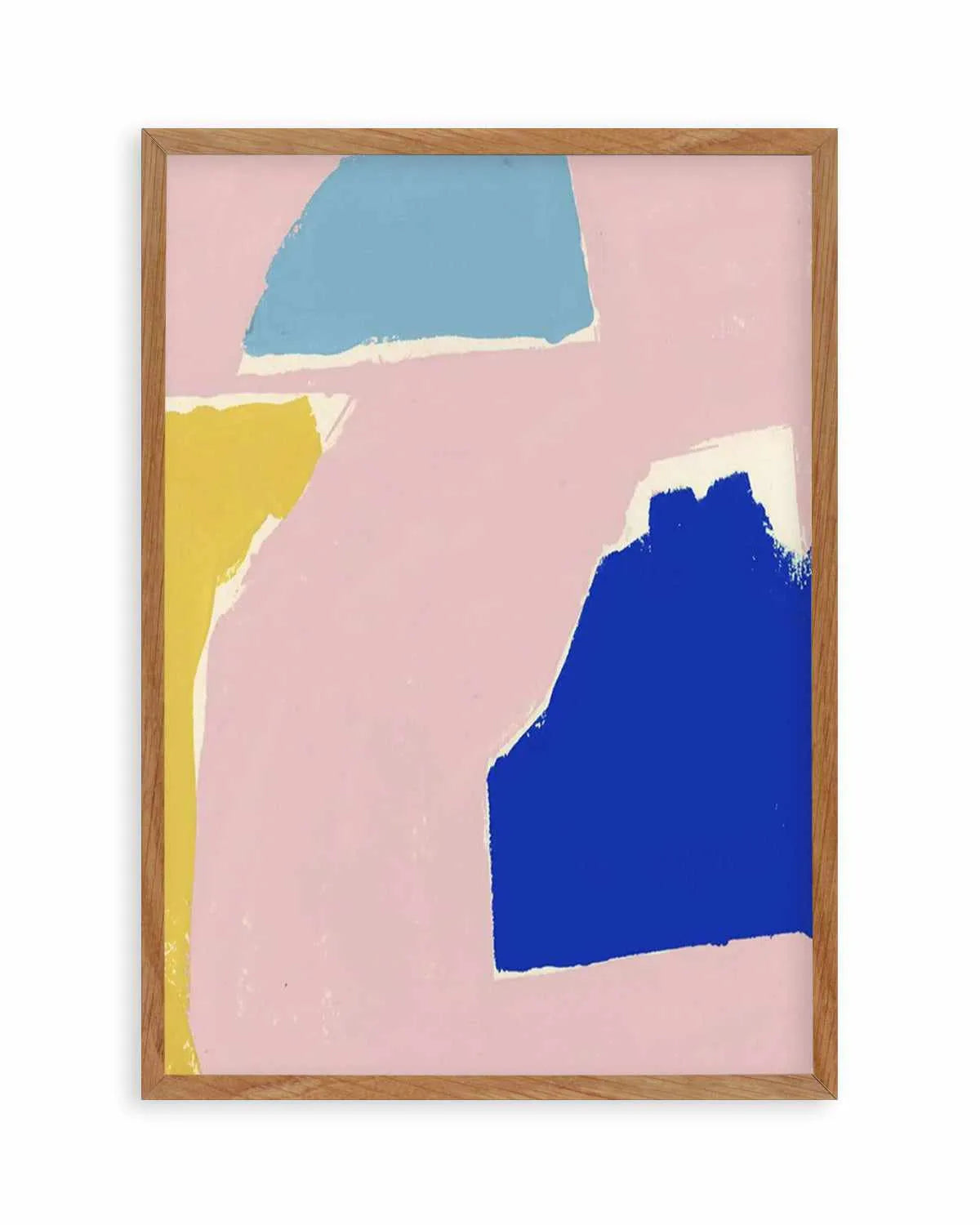 Abstract Opposites Attract Art Print from Olive et Oriel where you can shop wallpaper and artworks online