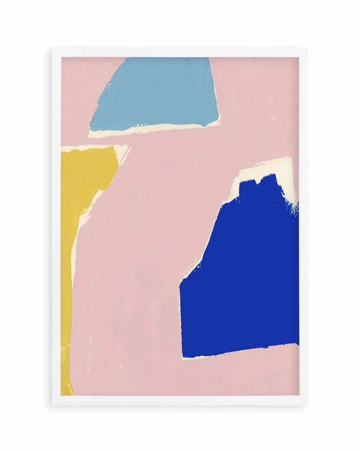 Abstract Opposites Attract Art Print from Olive et Oriel where you can shop wallpaper and artworks online