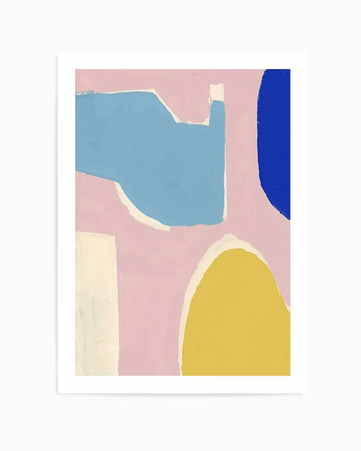 Abstract Opposites Attract II Art Print from Olive et Oriel where you can shop wallpaper and artworks online