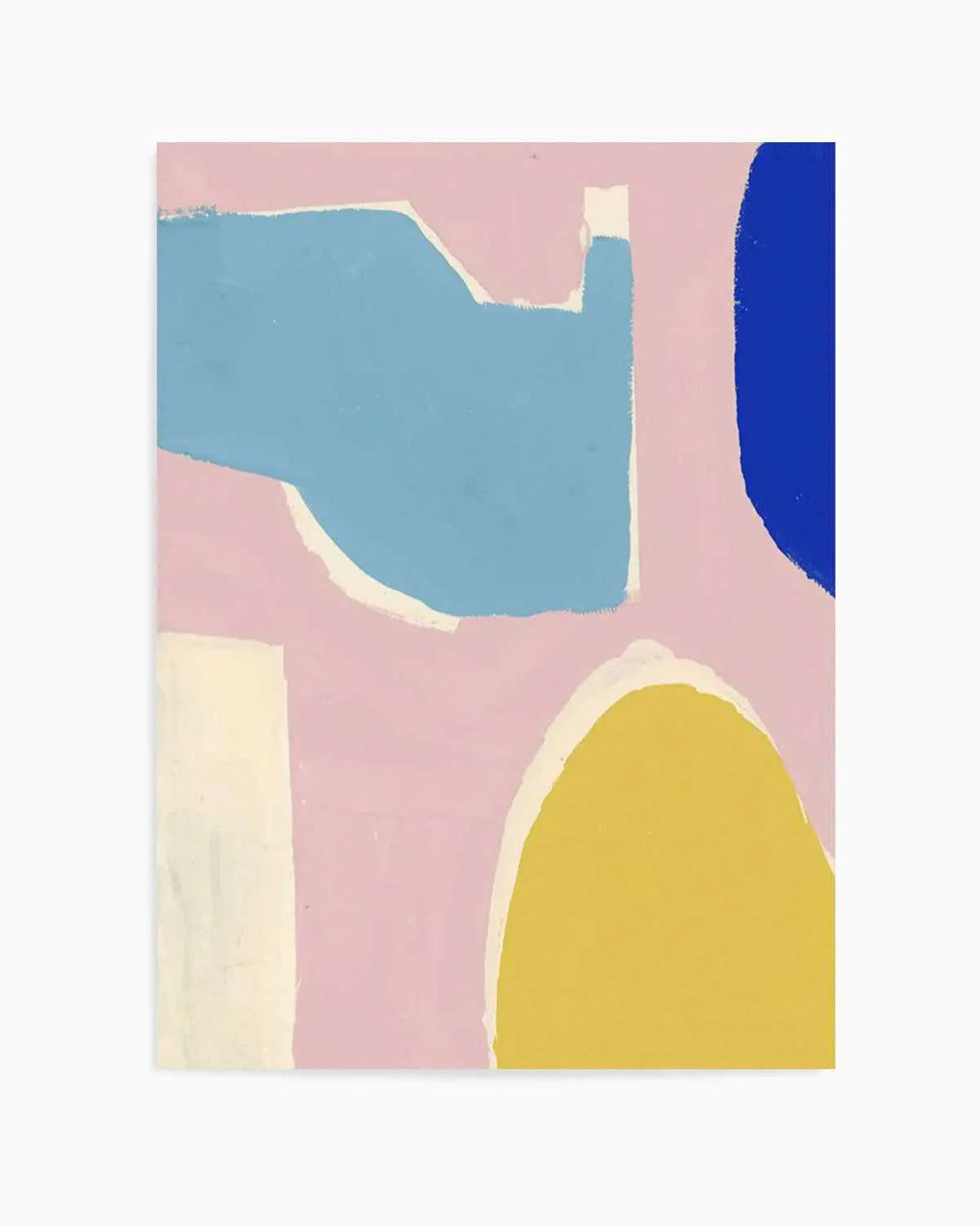 Abstract Opposites Attract II Art Print from Olive et Oriel where you can shop wallpaper and artworks online