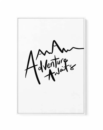 Adventure Awaits | Framed Canvas-CANVAS-You can shop wall art online with Olive et Oriel for everything from abstract art to fun kids wall art. Our beautiful modern art prints and canvas art are available from large canvas prints to wall art paintings and our proudly Australian artwork collection offers only the highest quality framed large wall art and canvas art Australia - You can buy fashion photography prints or Hampton print posters and paintings on canvas from Olive et Oriel and have them