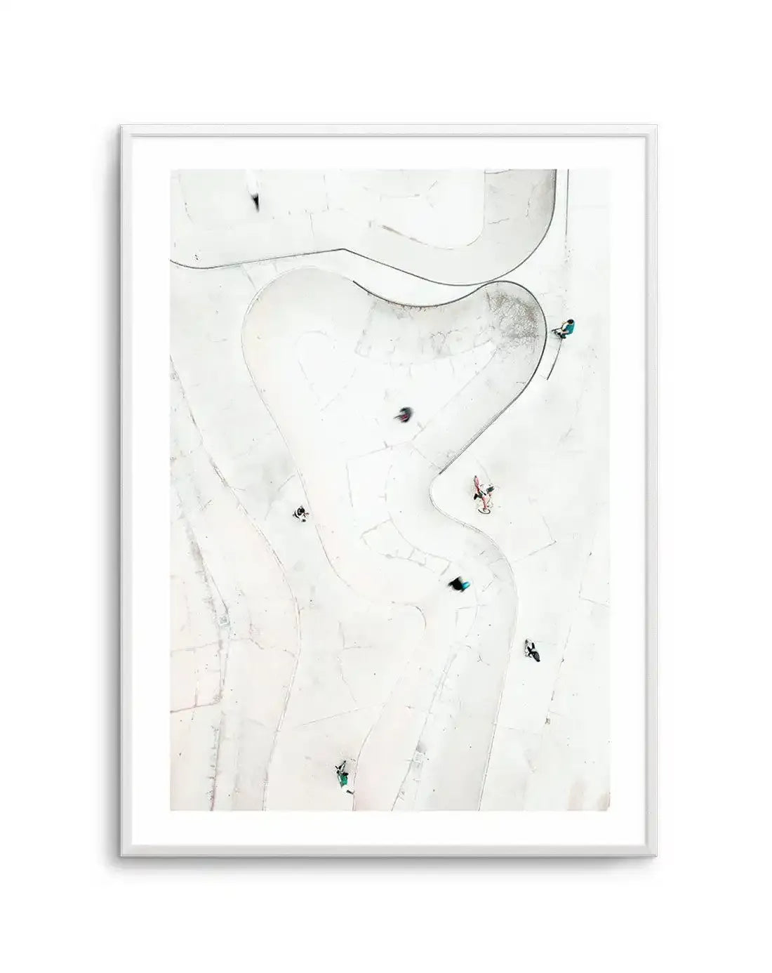 Aerial Skate Park Art Print-PRINT-Olive et Oriel-Olive et Oriel-A5 | 5.8" x 8.3" | 14.8 x 21cm-Unframed Art Print-With White Border-Buy-Australian-Art-Prints-Online-with-Olive-et-Oriel-Your-Artwork-Specialists-Austrailia-Decorate-With-Coastal-Photo-Wall-Art-Prints-From-Our-Beach-House-Artwork-Collection-Fine-Poster-and-Framed-Artwork