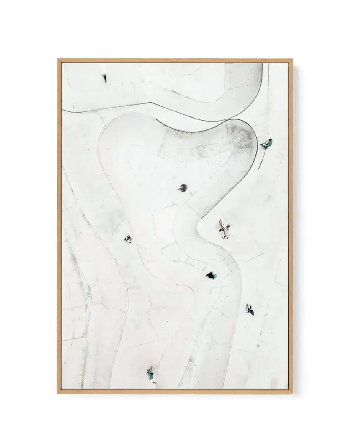 Aerial Skate Park | Framed Canvas-CANVAS-You can shop wall art online with Olive et Oriel for everything from abstract art to fun kids wall art. Our beautiful modern art prints and canvas art are available from large canvas prints to wall art paintings and our proudly Australian artwork collection offers only the highest quality framed large wall art and canvas art Australia - You can buy fashion photography prints or Hampton print posters and paintings on canvas from Olive et Oriel and have the