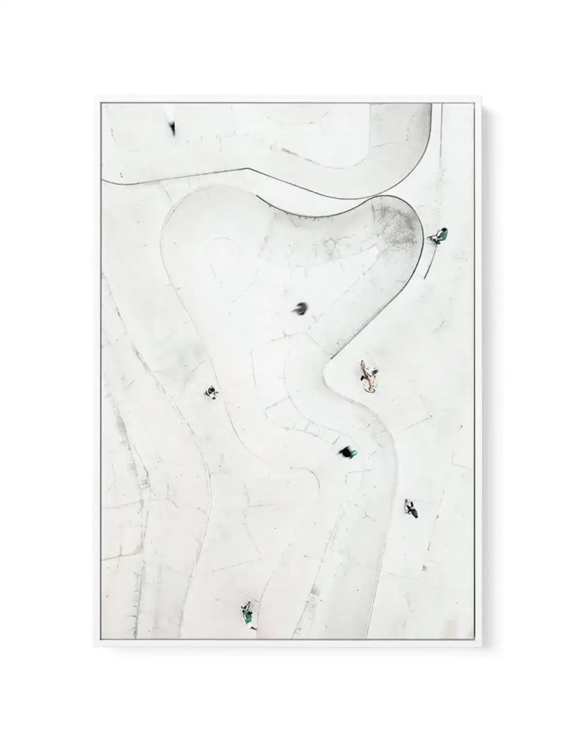 Aerial Skate Park | Framed Canvas-CANVAS-You can shop wall art online with Olive et Oriel for everything from abstract art to fun kids wall art. Our beautiful modern art prints and canvas art are available from large canvas prints to wall art paintings and our proudly Australian artwork collection offers only the highest quality framed large wall art and canvas art Australia - You can buy fashion photography prints or Hampton print posters and paintings on canvas from Olive et Oriel and have the