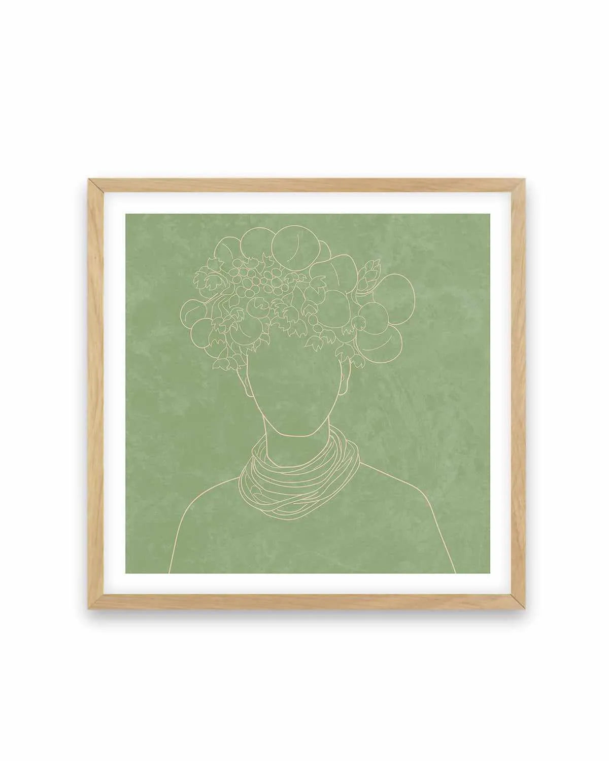 Africa Live Collection Green I Art Print from Olive et Oriel where you can shop wallpaper and artworks online