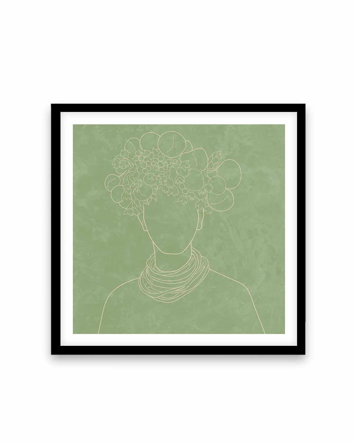 Africa Live Collection Green I Art Print from Olive et Oriel where you can shop wallpaper and artworks online