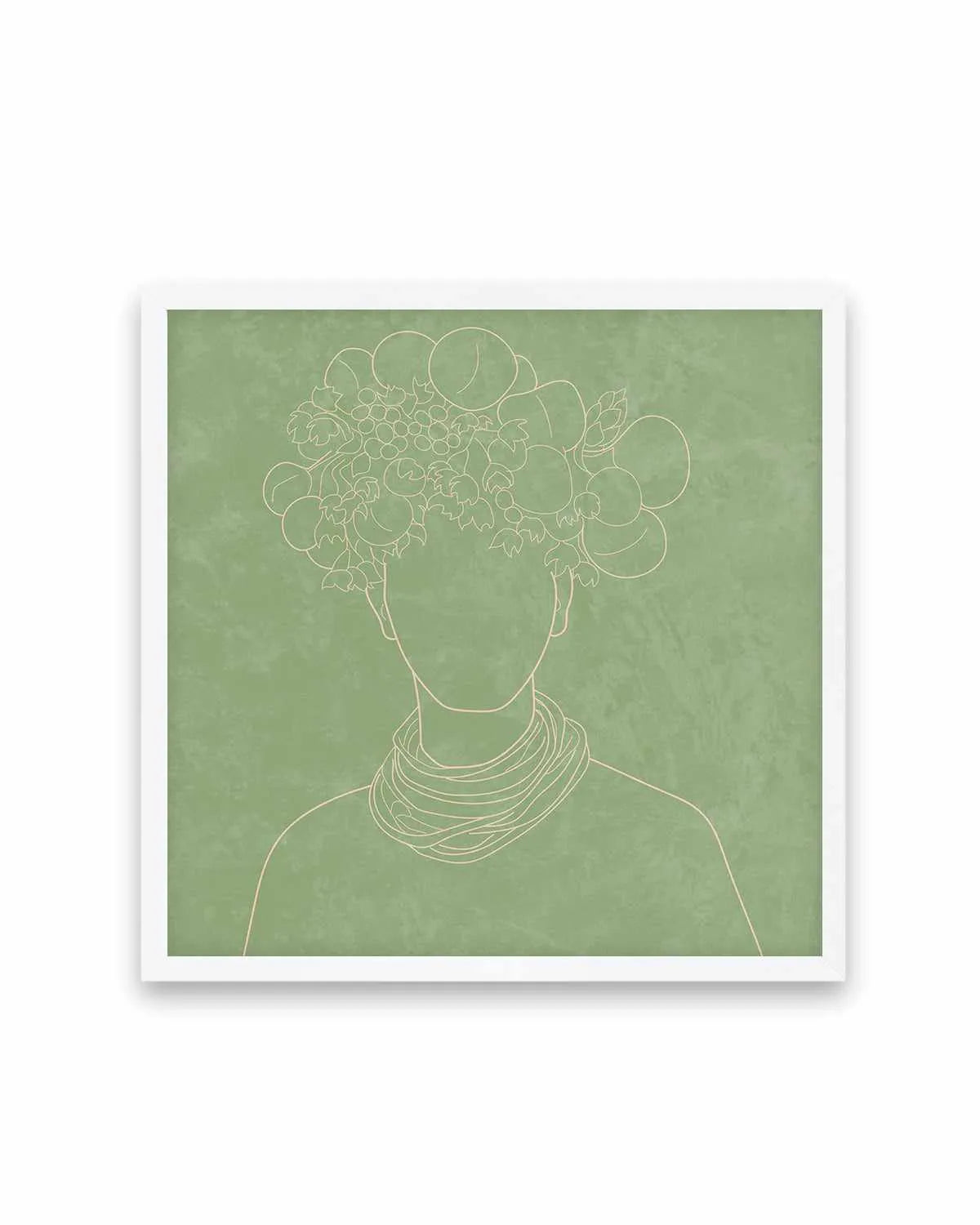 Africa Live Collection Green I Art Print from Olive et Oriel where you can shop wallpaper and artworks online
