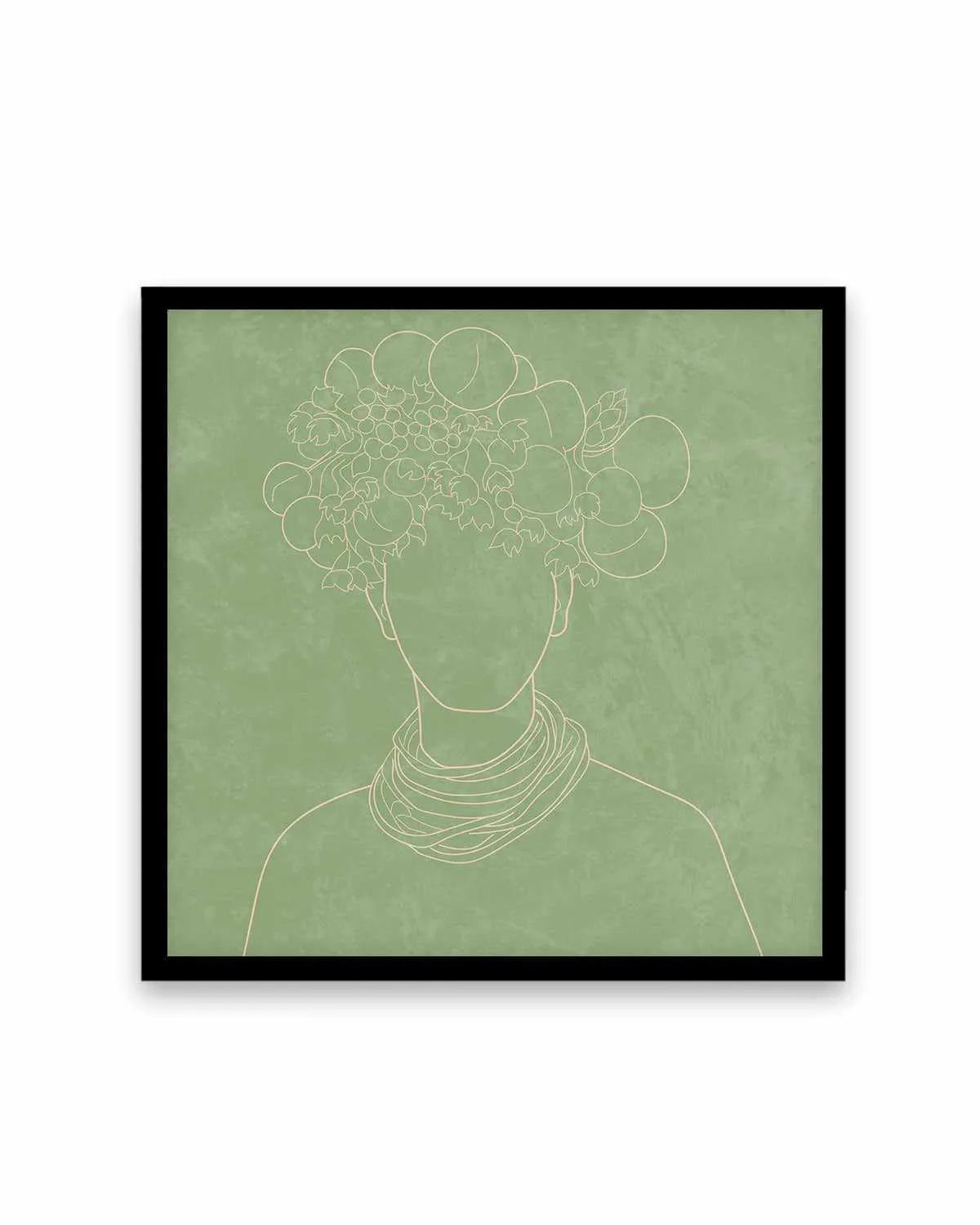Africa Live Collection Green I Art Print from Olive et Oriel where you can shop wallpaper and artworks online