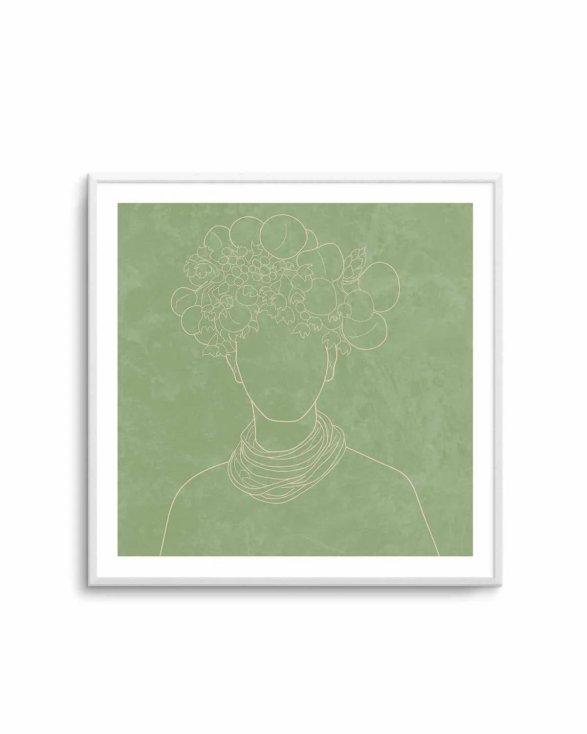 Africa Live Collection Green I Art Print from Olive et Oriel where you can shop wallpaper and artworks online