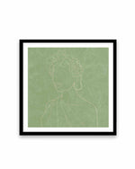Africa Live Collection Green II Art Print