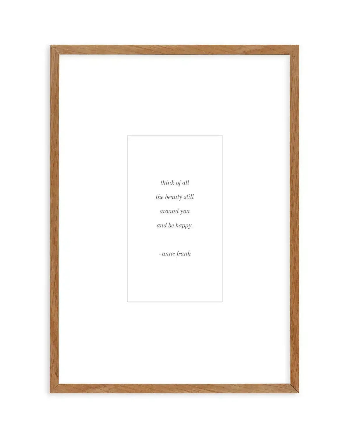 All The Beauty Art Print-PRINT-Olive et Oriel-Olive et Oriel-50x70 cm | 19.6" x 27.5"-Walnut-With White Border-Buy-Australian-Art-Prints-Online-with-Olive-et-Oriel-Your-Artwork-Specialists-Austrailia-Decorate-With-Coastal-Photo-Wall-Art-Prints-From-Our-Beach-House-Artwork-Collection-Fine-Poster-and-Framed-Artwork