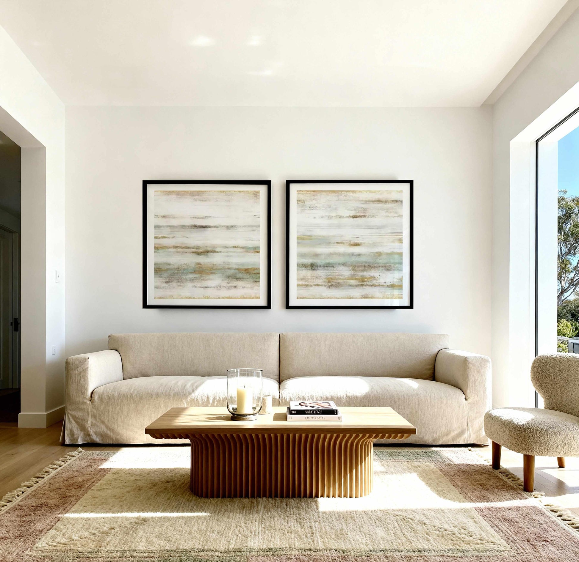Alto I & II Art Print Set of 2 | Matching Wall Art from Olive et Oriel where you can shop wallpaper and artworks online