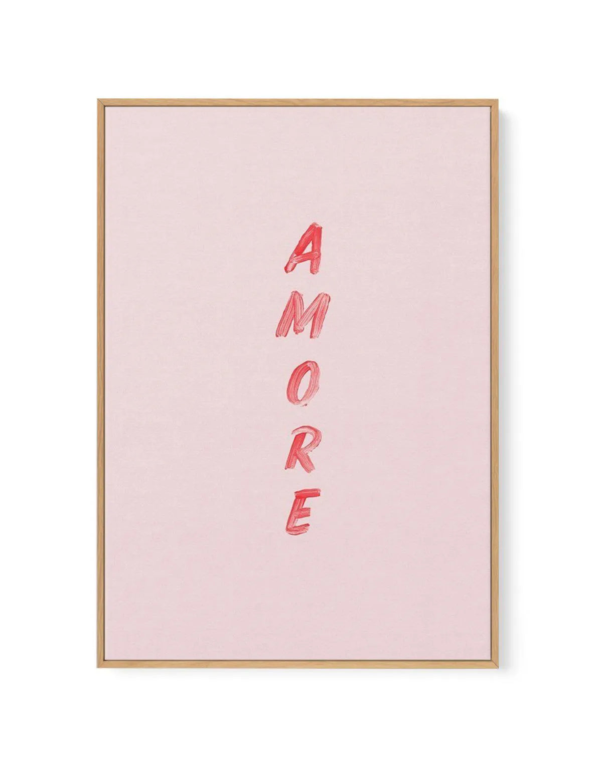 Amore | Framed Canvas-CANVAS-You can shop wall art online with Olive et Oriel for everything from abstract art to fun kids wall art. Our beautiful modern art prints and canvas art are available from large canvas prints to wall art paintings and our proudly Australian artwork collection offers only the highest quality framed large wall art and canvas art Australia - You can buy fashion photography prints or Hampton print posters and paintings on canvas from Olive et Oriel and have them delivered 