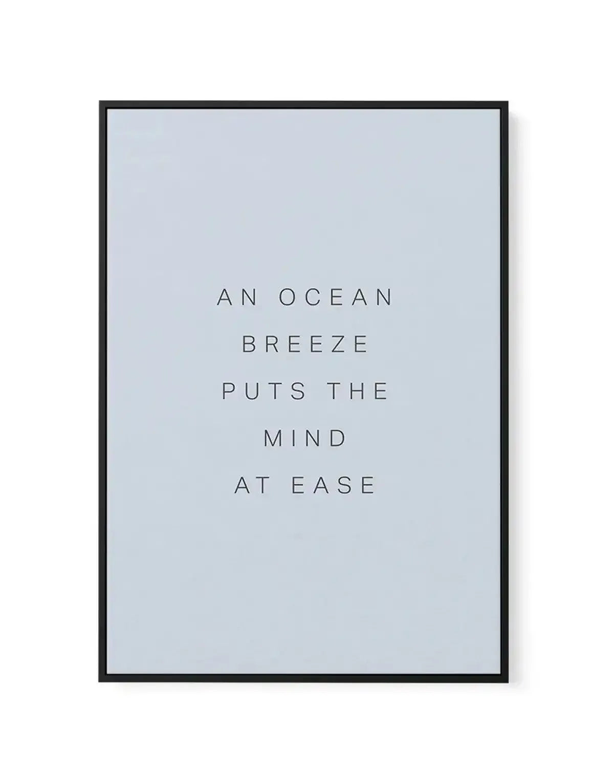 An Ocean Breeze | Framed Canvas-CANVAS-You can shop wall art online with Olive et Oriel for everything from abstract art to fun kids wall art. Our beautiful modern art prints and canvas art are available from large canvas prints to wall art paintings and our proudly Australian artwork collection offers only the highest quality framed large wall art and canvas art Australia - You can buy fashion photography prints or Hampton print posters and paintings on canvas from Olive et Oriel and have them 