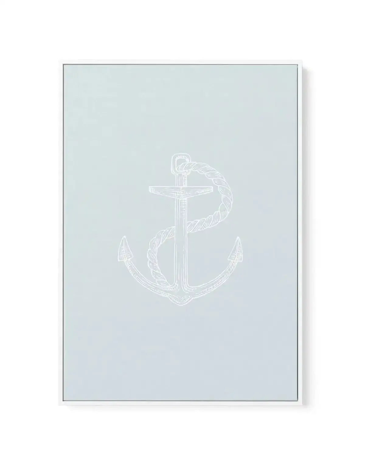 Anchor | 2 Colour Options | Framed Canvas-CANVAS-You can shop wall art online with Olive et Oriel for everything from abstract art to fun kids wall art. Our beautiful modern art prints and canvas art are available from large canvas prints to wall art paintings and our proudly Australian artwork collection offers only the highest quality framed large wall art and canvas art Australia - You can buy fashion photography prints or Hampton print posters and paintings on canvas from Olive et Oriel and 