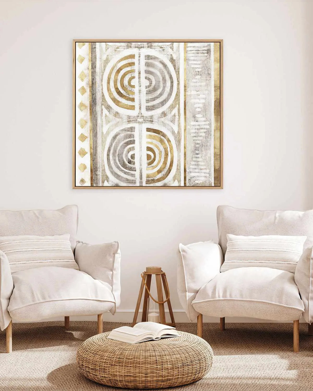Ancient Treasure I | Framed Canvas Art Print from Olive et Oriel where you can shop wallpaper and artworks online