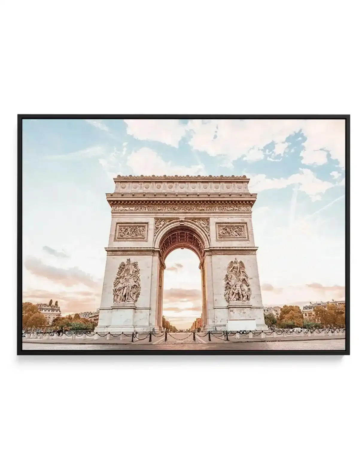 Arc De Triomphe, Champs-Elysees | Paris | Framed Canvas-CANVAS-You can shop wall art online with Olive et Oriel for everything from abstract art to fun kids wall art. Our beautiful modern art prints and canvas art are available from large canvas prints to wall art paintings and our proudly Australian artwork collection offers only the highest quality framed large wall art and canvas art Australia - You can buy fashion photography prints or Hampton print posters and paintings on canvas from Olive