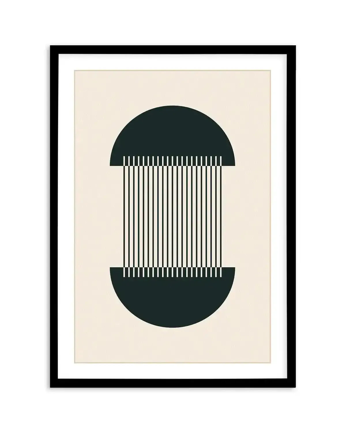 Arche Graphique II Art Print-PRINT-Olive et Oriel-Olive et Oriel-A5 | 5.8" x 8.3" | 14.8 x 21cm-Black-With White Border-Buy-Australian-Art-Prints-Online-with-Olive-et-Oriel-Your-Artwork-Specialists-Austrailia-Decorate-With-Coastal-Photo-Wall-Art-Prints-From-Our-Beach-House-Artwork-Collection-Fine-Poster-and-Framed-Artwork