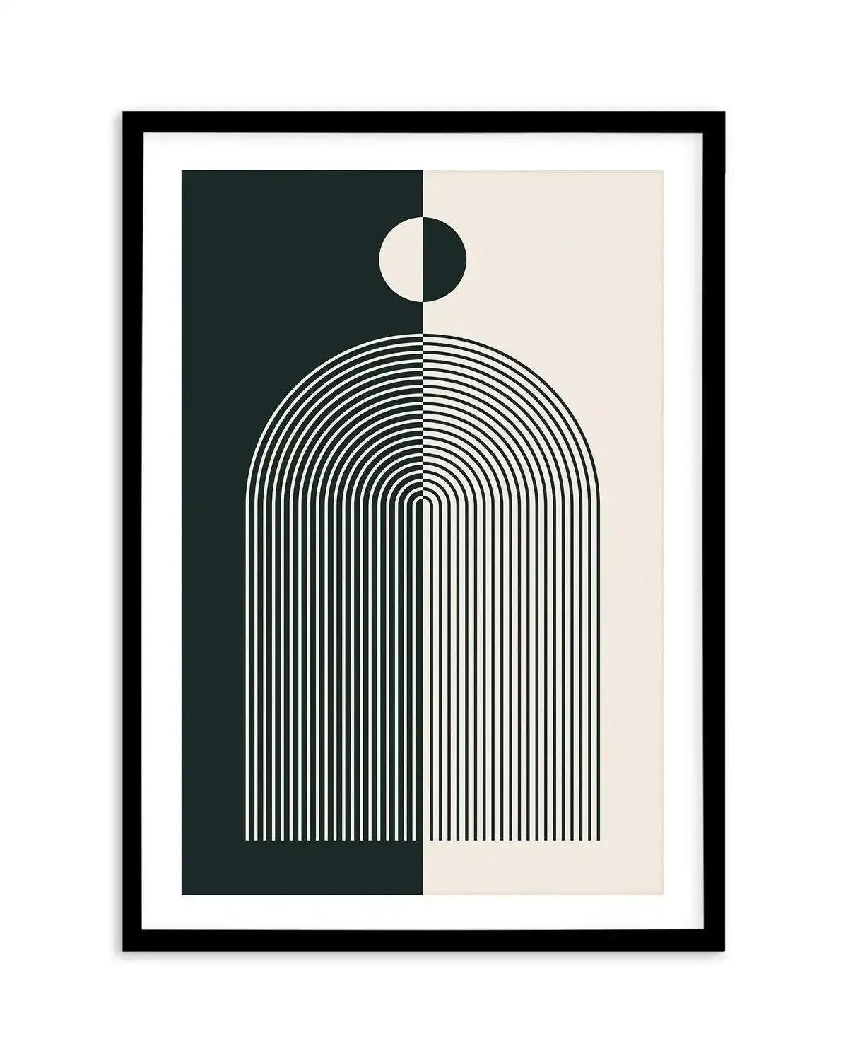 Arche Graphique III Art Print-PRINT-Olive et Oriel-Olive et Oriel-A5 | 5.8" x 8.3" | 14.8 x 21cm-Black-With White Border-Buy-Australian-Art-Prints-Online-with-Olive-et-Oriel-Your-Artwork-Specialists-Austrailia-Decorate-With-Coastal-Photo-Wall-Art-Prints-From-Our-Beach-House-Artwork-Collection-Fine-Poster-and-Framed-Artwork