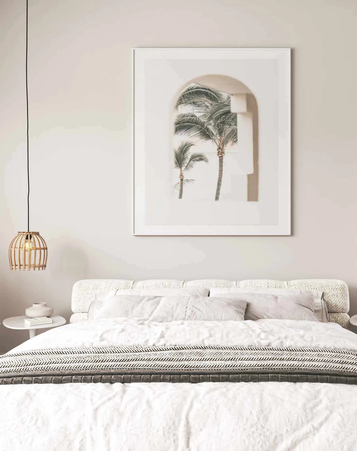 Palm Arch I by Miguel Herandez Art Print from Olive et Oriel where you can shop wallpaper and artworks online