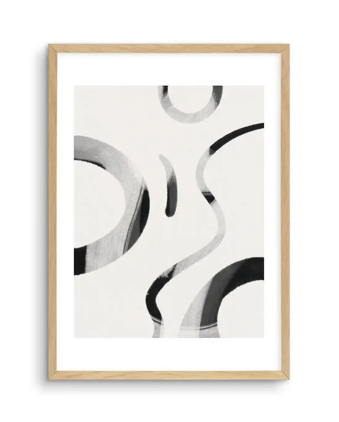 Arrondi I Art Print-PRINT-Olive et Oriel-Olive et Oriel-A5 | 5.8" x 8.3" | 14.8 x 21cm-Oak-With White Border-Buy-Australian-Art-Prints-Online-with-Olive-et-Oriel-Your-Artwork-Specialists-Austrailia-Decorate-With-Coastal-Photo-Wall-Art-Prints-From-Our-Beach-House-Artwork-Collection-Fine-Poster-and-Framed-Artwork