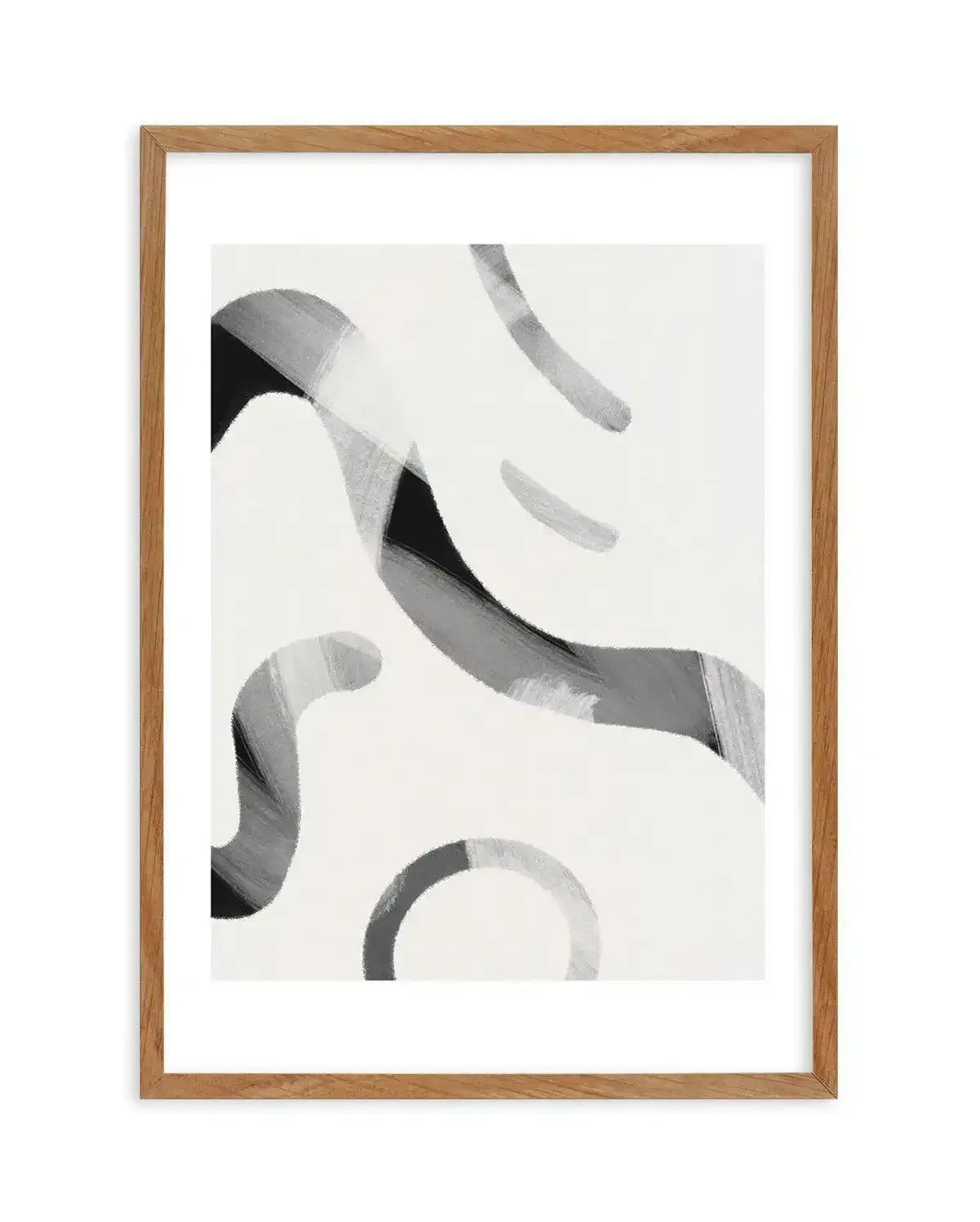 Arrondi II Art Print-PRINT-Olive et Oriel-Olive et Oriel-50x70 cm | 19.6" x 27.5"-Walnut-With White Border-Buy-Australian-Art-Prints-Online-with-Olive-et-Oriel-Your-Artwork-Specialists-Austrailia-Decorate-With-Coastal-Photo-Wall-Art-Prints-From-Our-Beach-House-Artwork-Collection-Fine-Poster-and-Framed-Artwork