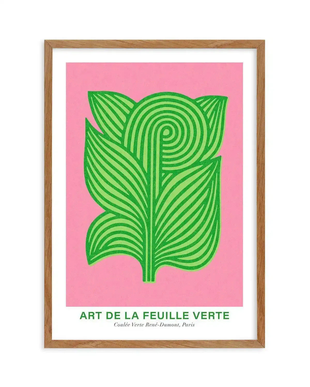Art De La Feuille Verte Art Print-PRINT-Olive et Oriel-Olive et Oriel-Buy-Australian-Art-Prints-Online-with-Olive-et-Oriel-Your-Artwork-Specialists-Austrailia-Decorate-With-Coastal-Photo-Wall-Art-Prints-From-Our-Beach-House-Artwork-Collection-Fine-Poster-and-Framed-Artwork